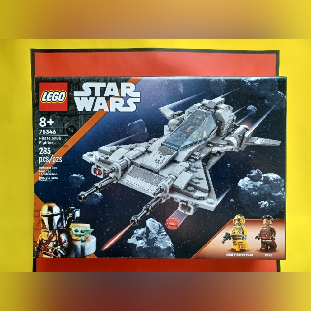 LEGO 75346 Star Wars The Mandalorian Pirate Snub Fighter. New